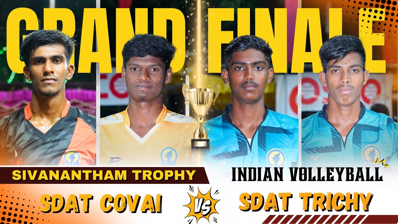Grand Finals 🔥 SDAT Covai Vs SDAT Trichy | Set - 1 | Thamizhannai School Tournament - 2024