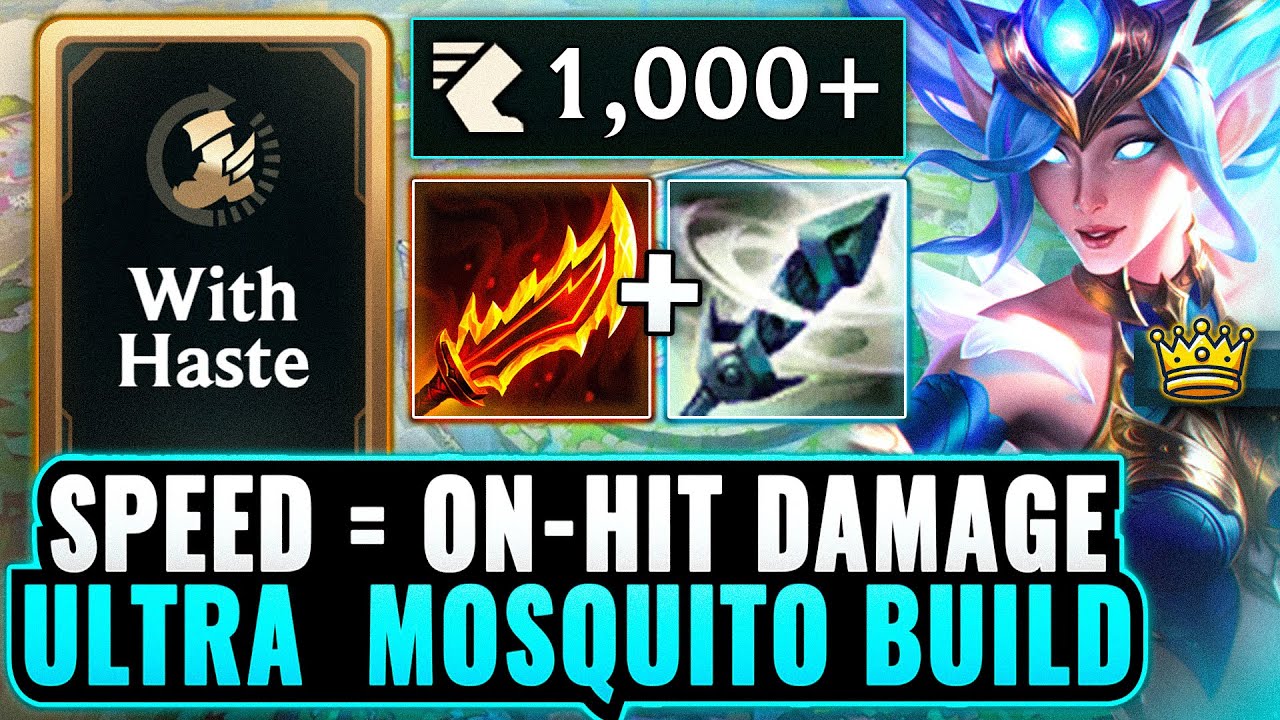 1000 Movespeed Mosquito Build: Insane MS to Damage Conversion | League Arena Gameplay