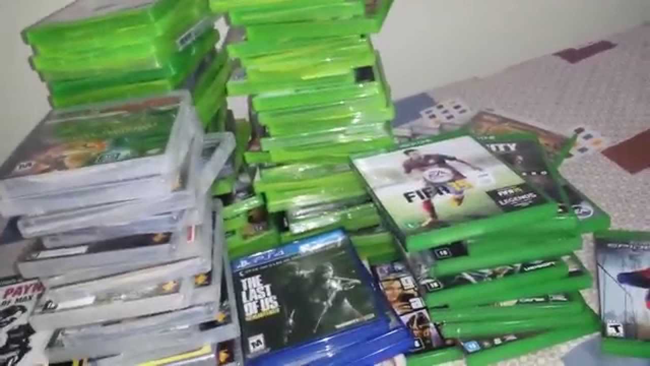 Nova coleção de jogos- ps2, ps3, ps4, X360 e xone