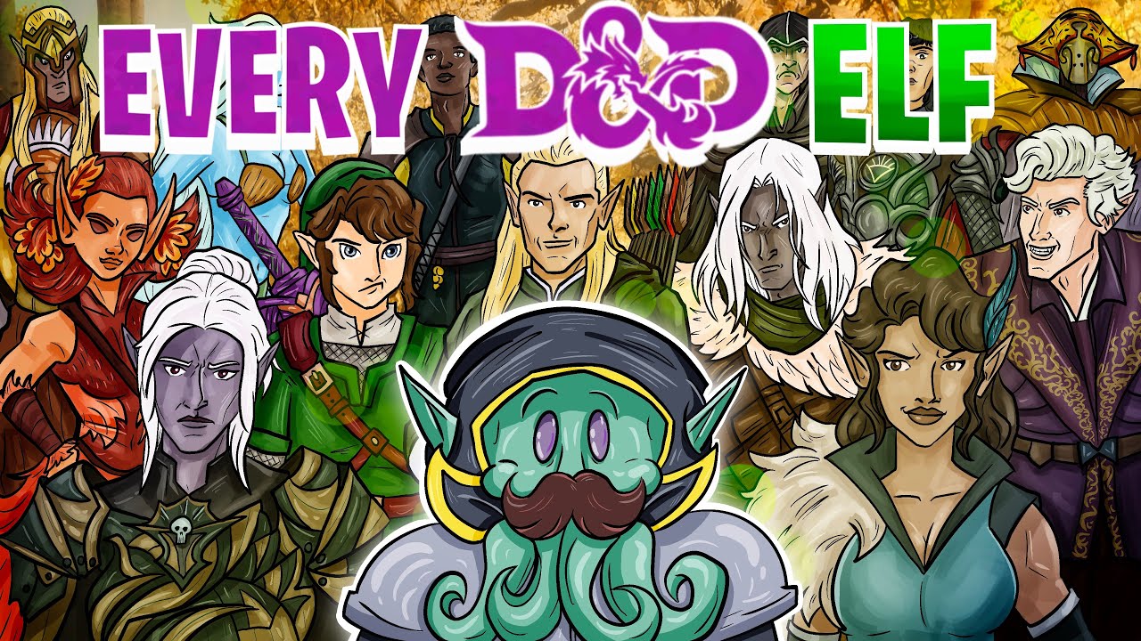 The Complete Guide to D&D's 30 Elves