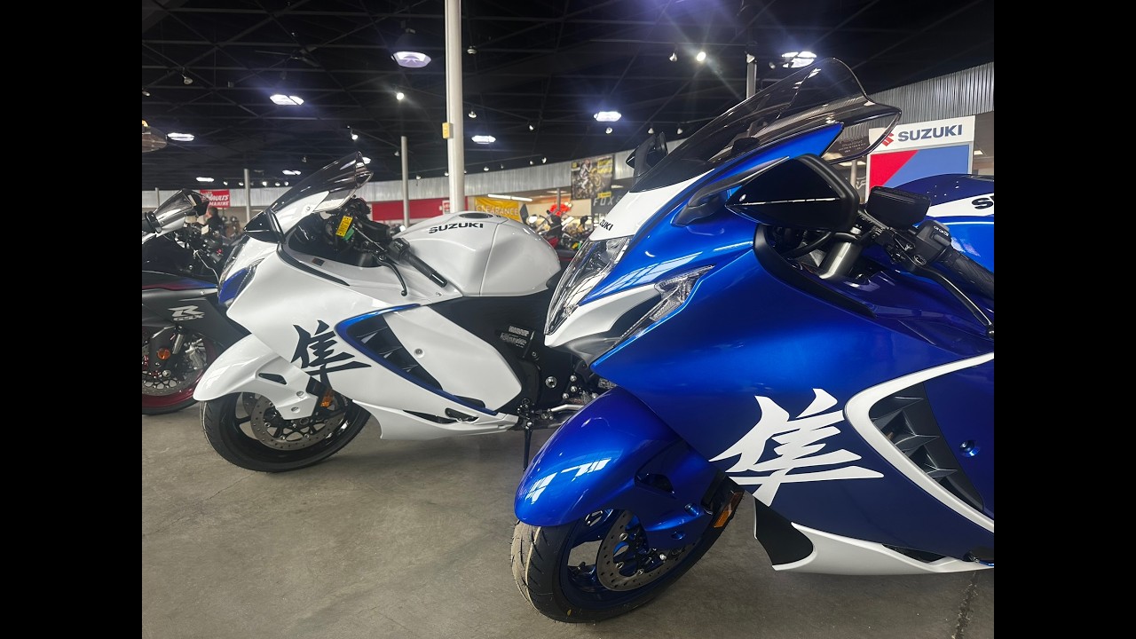 First Look at the 2026 Hayabusa Blue Beauty!