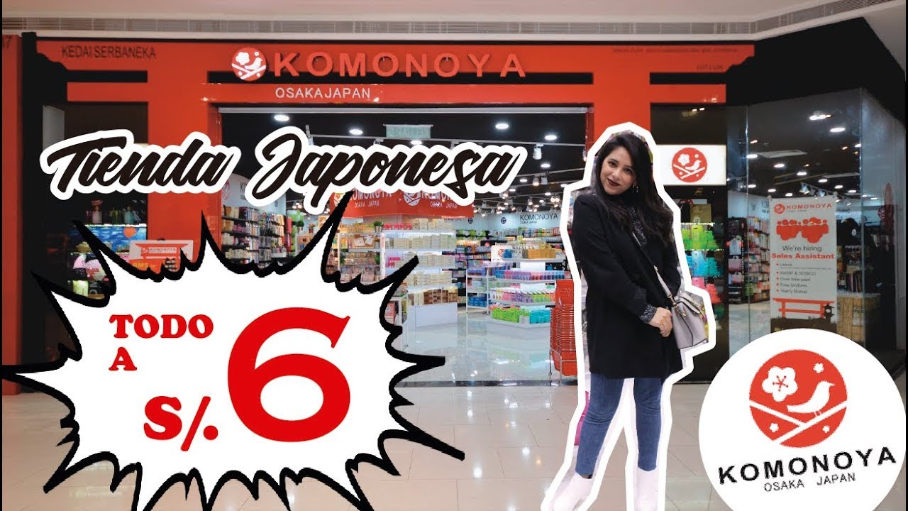 TOUR KOMONOYA (TIENDA JAPONESA) TODO A 6 SOLES ♥ Margot Valdez