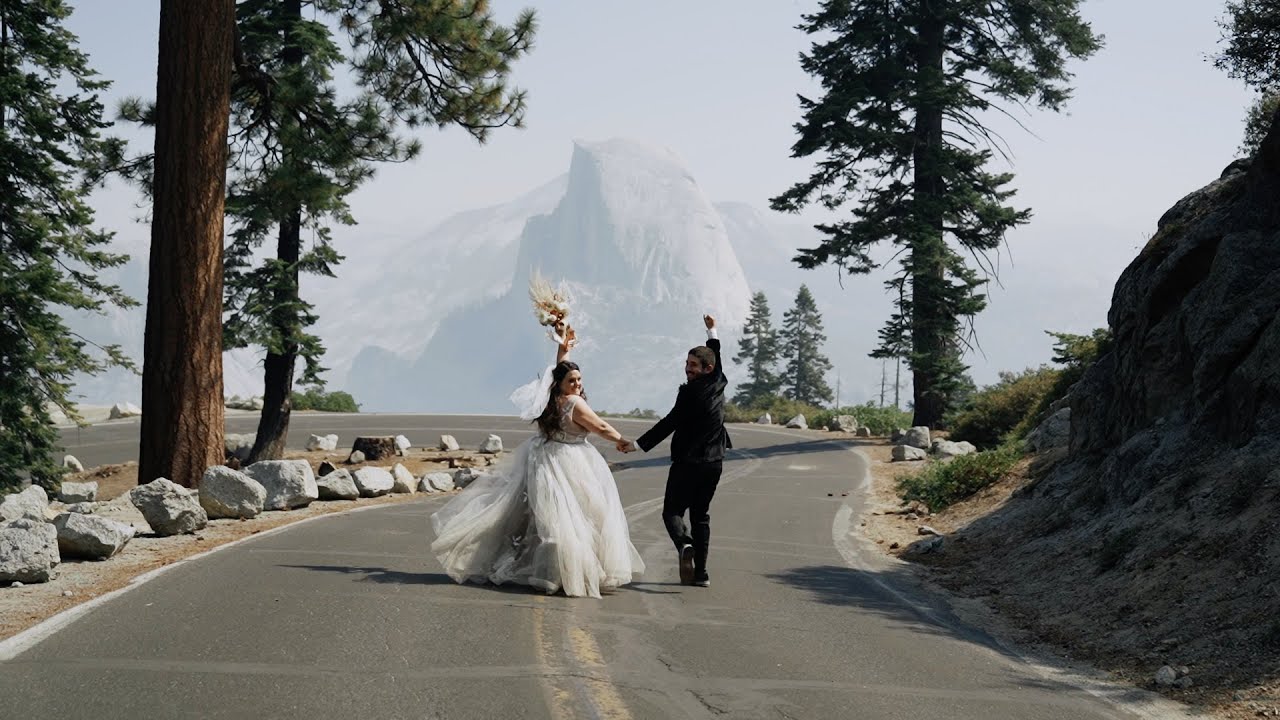 Glacier Point Elopement | Stephanie and Zachary | Yosemite, CA