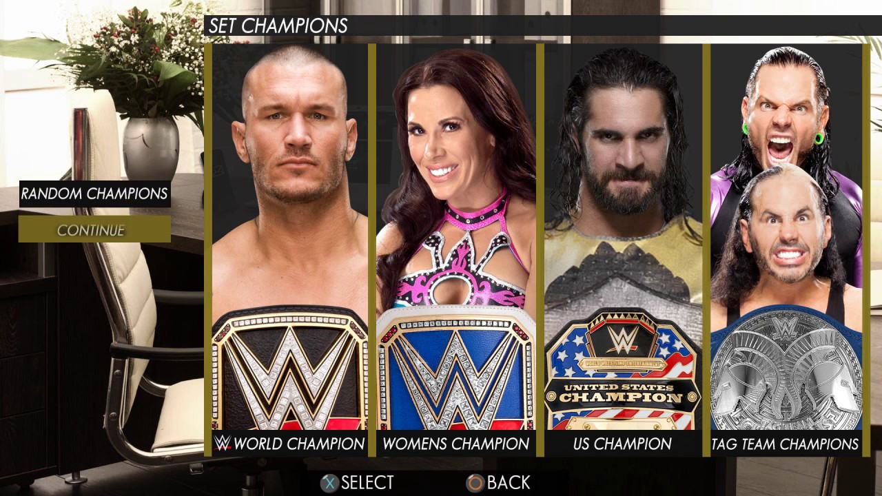 WWE2K18 - GM Mode, draft & Office - Concept