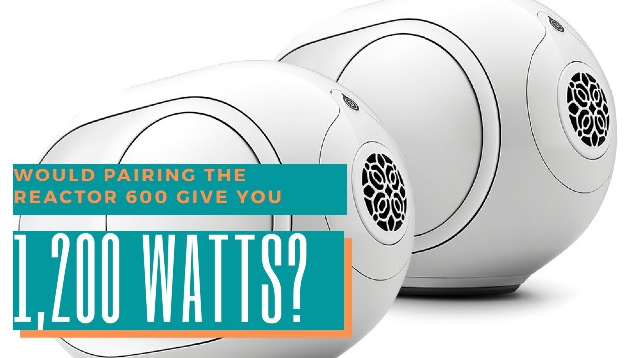 The Devialet Reactor 600 Watts of claim