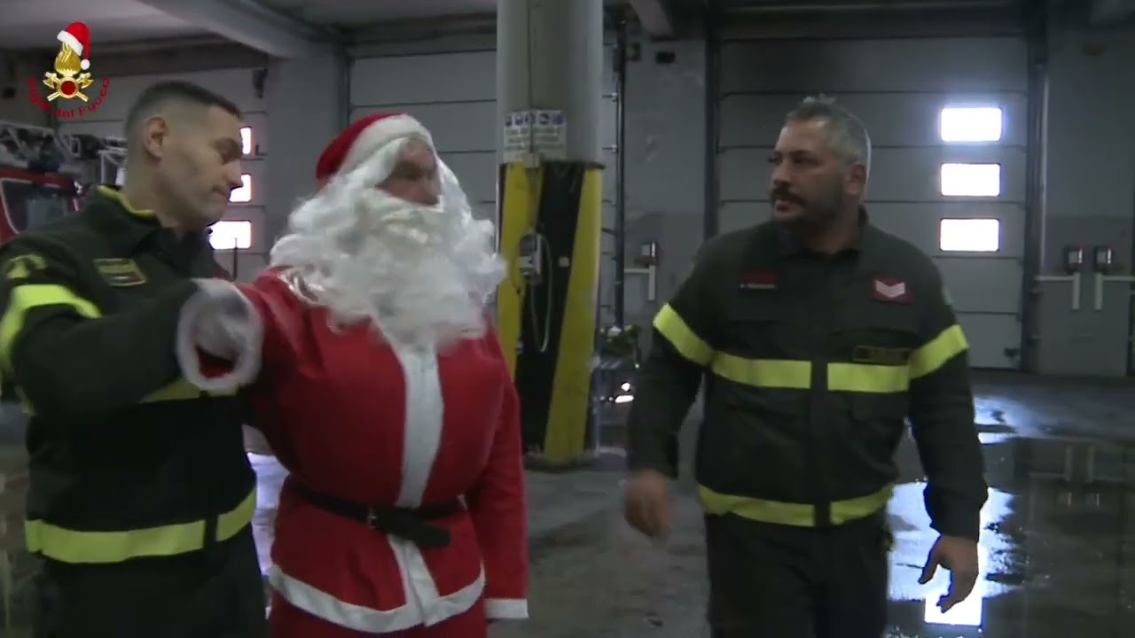 Vigili del fuoco Sassari: Missione Natale 2024!