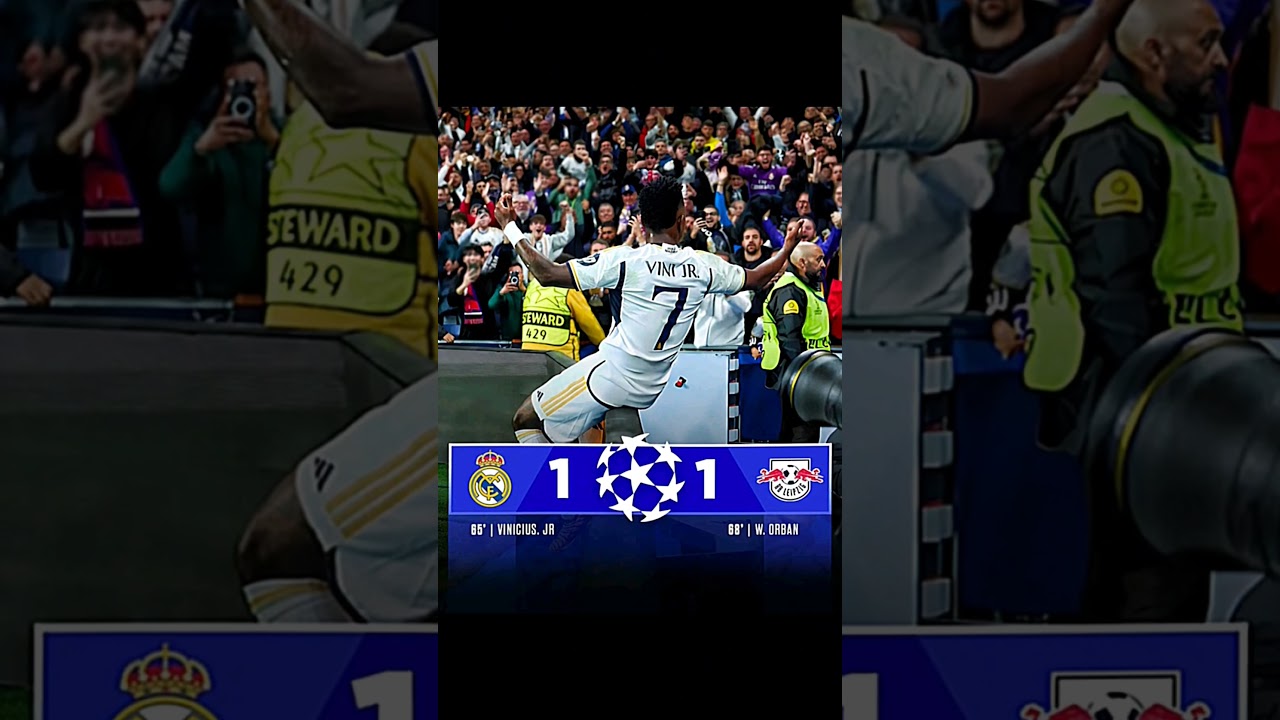 Real Madrid 1-1 RB Leipzig
