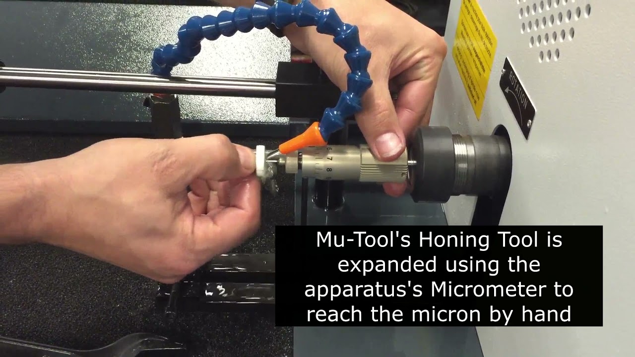 Using Mu Tools Honing Apparatus