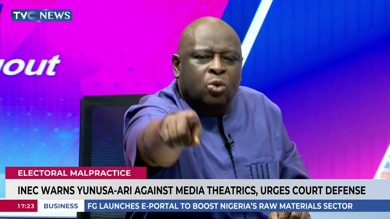 INEC Warns Yunusa-Ari Against Media Theatrics, Urges Court Defense