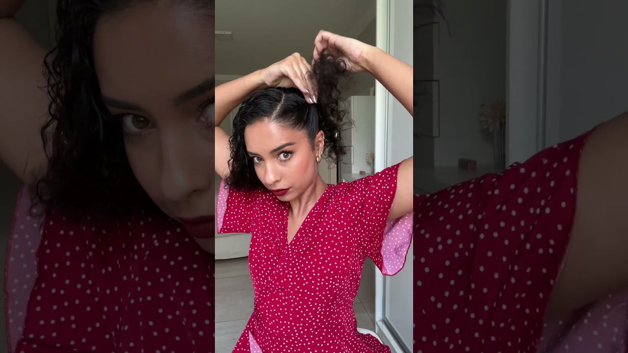 PENTEADO LINDO E F&Aacute;CIL PRA CABELO CACHEADO | JULIANA LOUISE