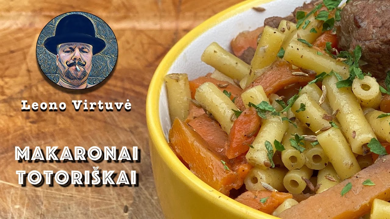 Makaronai Totori&scaron;kai Kazane / Kazanas - Leono Virtuvė