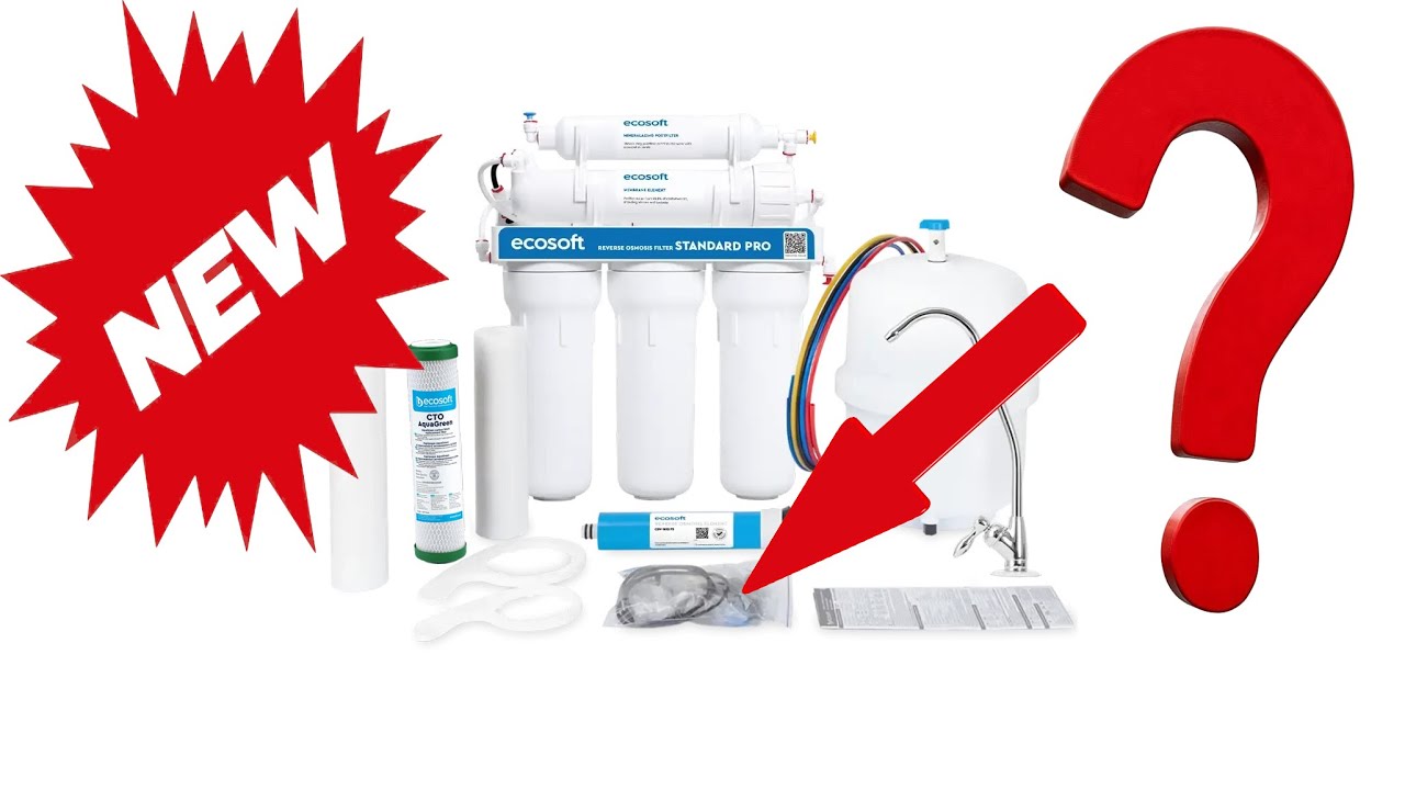 Огляд. Новинка від Ecosoft - Standard PRO MO550MECOSTD. Антипотоп, редуктор тиску і економія води!!!