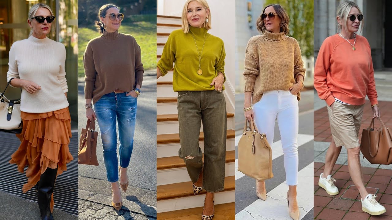 2026 Comfortable Timeless Looks for All Elegant Ladies Over 40, 50-60-70
