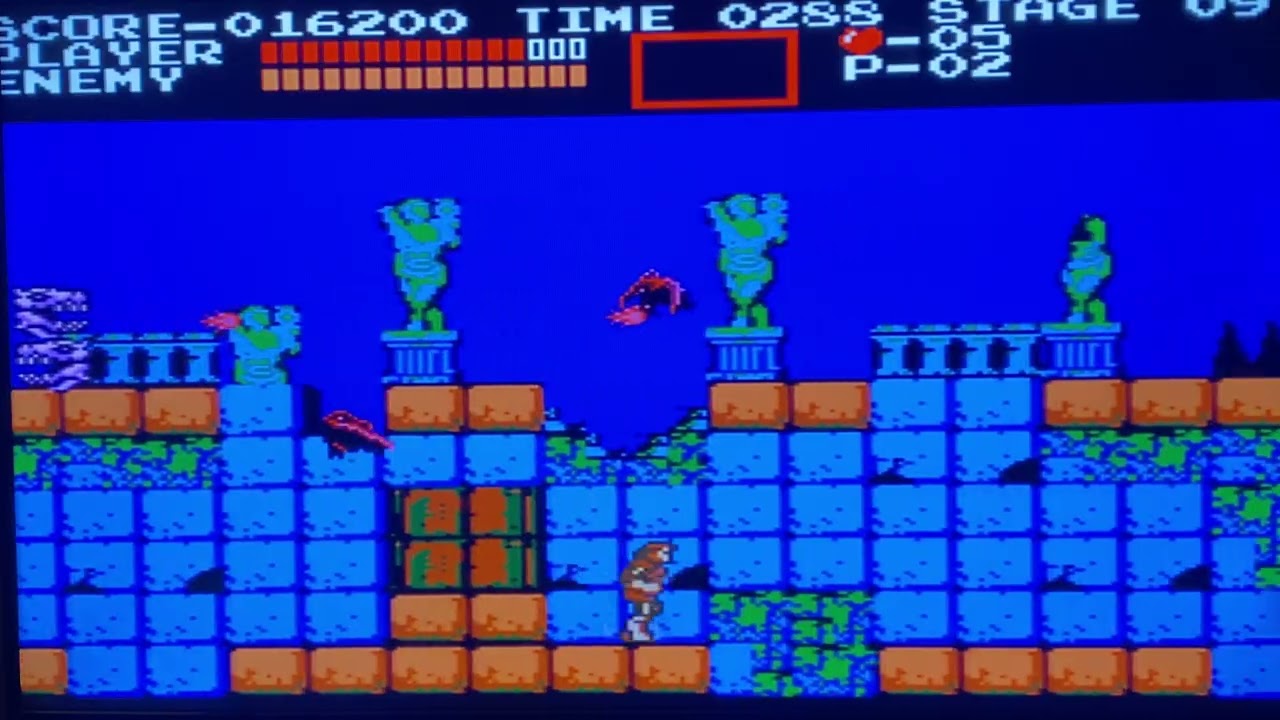 Castlevania NES Extreme Hack Mummy Stage Attempts