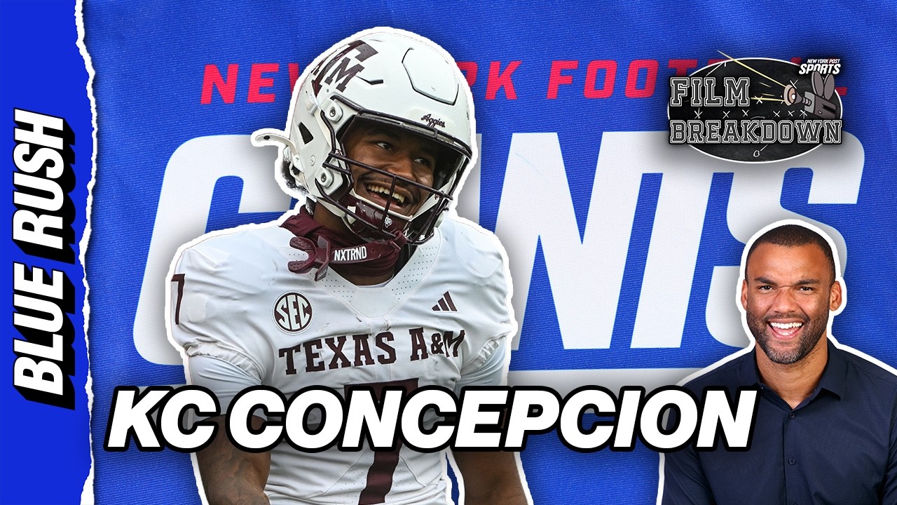 KC Concepcion's SPEED could transform Giants' offense | Blue Rush