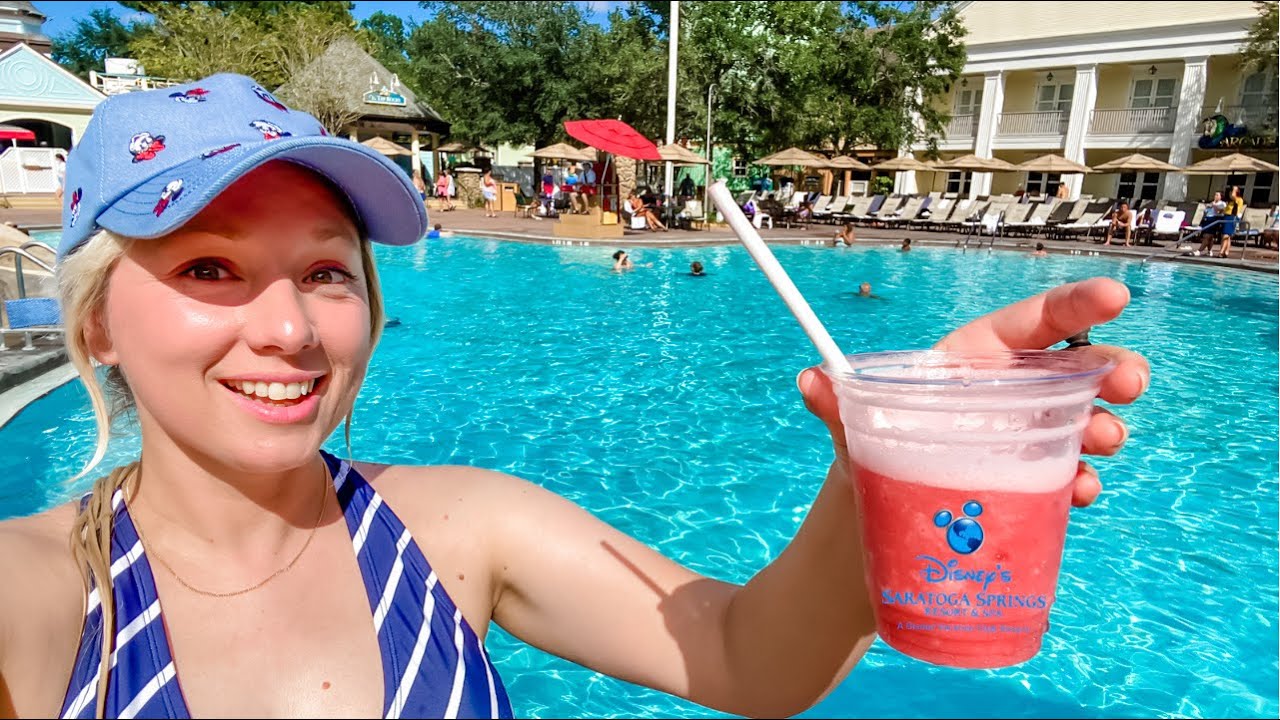 Disney's Saratoga Springs Resort TOUR! Room, TWO Pools, Water Slides, Dining & Refurbishment