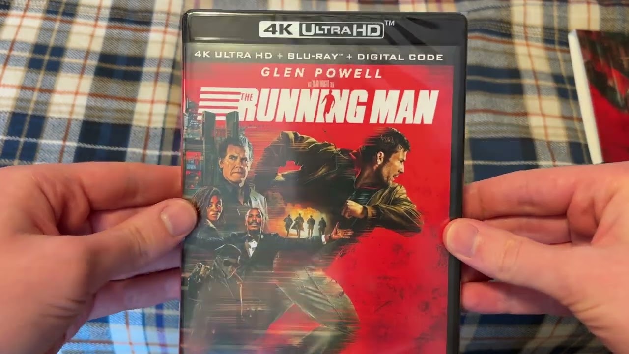 The Running Man (2025) 4K Ultra HD/Blu-ray/Digital Unboxing
