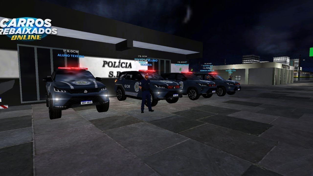 SW4 CINZA EM FUGA - VEJA NO QUE DEU! 😱 1° BATALHÃO GCM. 🚔🔥