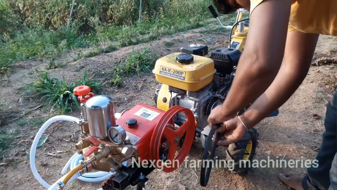 sprayer attachment for power weeders @ NexGen Farming Machineries - 8712137637