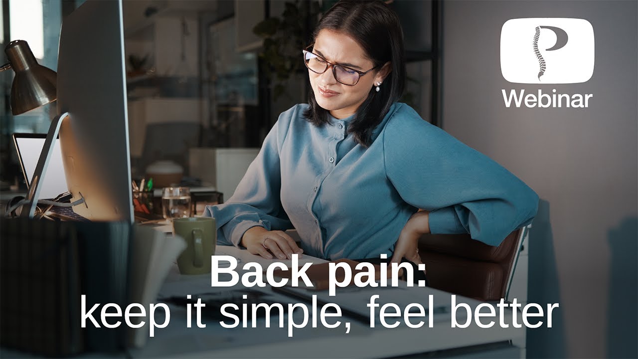 Back pain: keep it simple, feel better