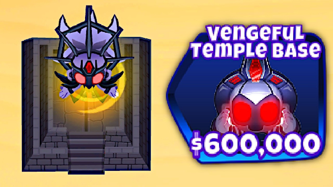 The Temple Base PARAGON In Bloons TD 6!