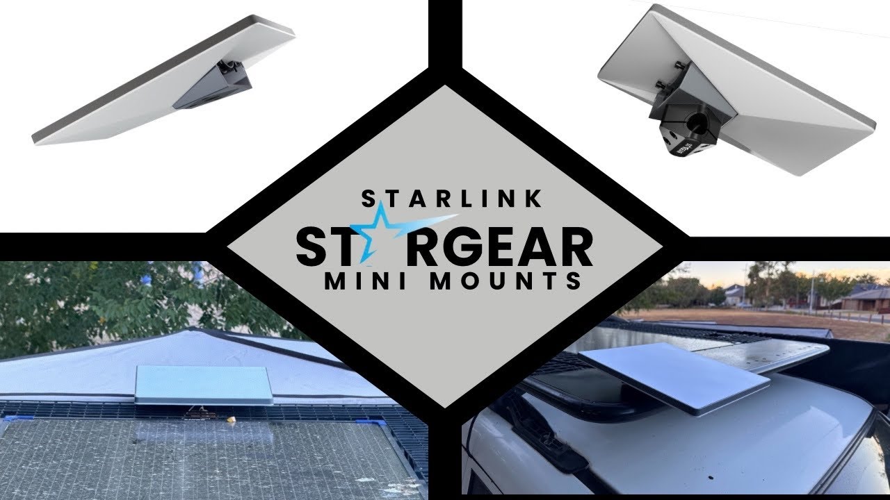 Крепления STARLINK MINI – крепление StarGear Mobility и крепление на круглую балку – какое из них...
