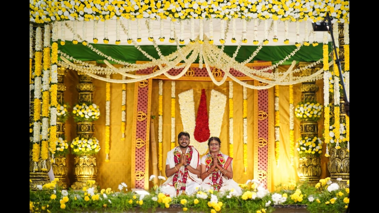 Abhiram  Kavya Wedding Highlights | Grand Marriage Ceremony