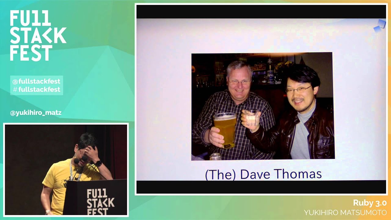 Full Stack Fest 2015: Ruby 3.0, by Yukihiro Matsumoto