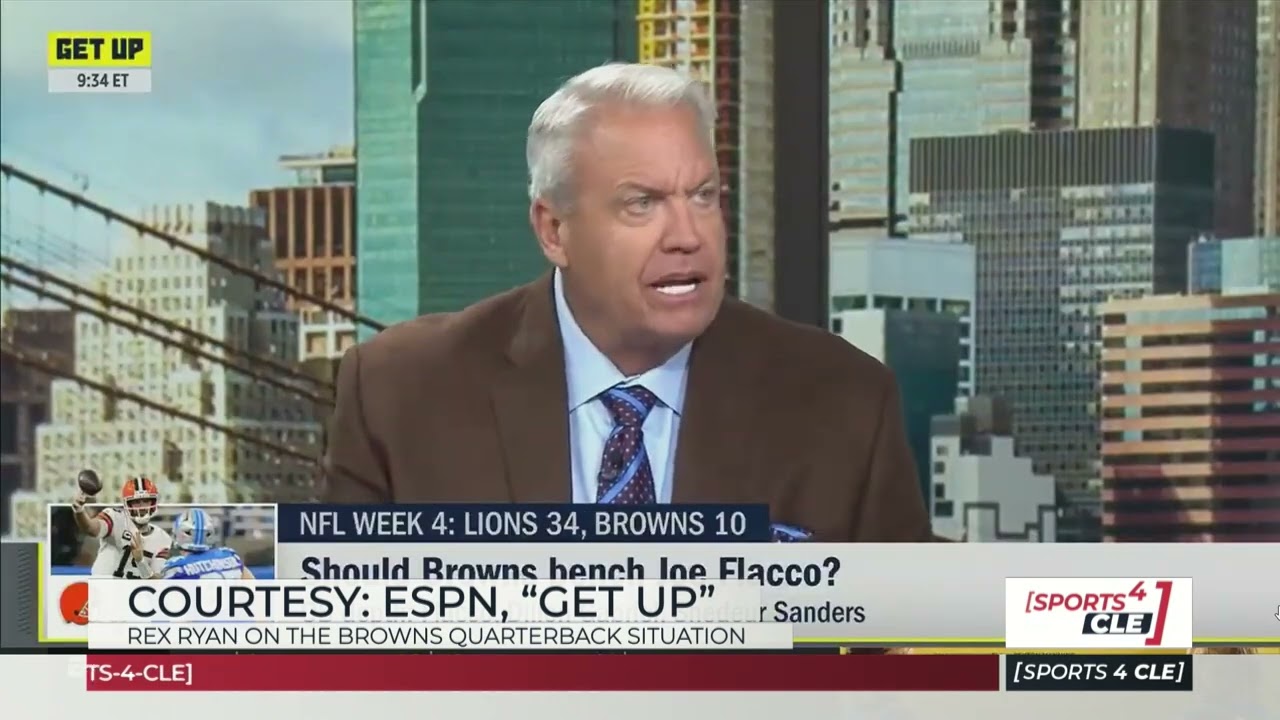 Rex Ryan on Shedeur Sanders & the Browns Current Quarterback Situation - Sports4CLE, 9/29/25