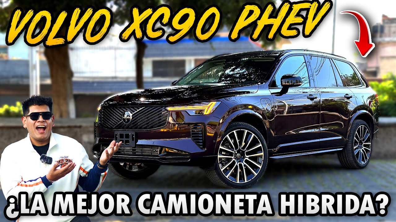 VOLVO XC90 2026 HIBRIDA ENCHUFABLE ¿La seguridad de una camioneta DEPORTIVA?