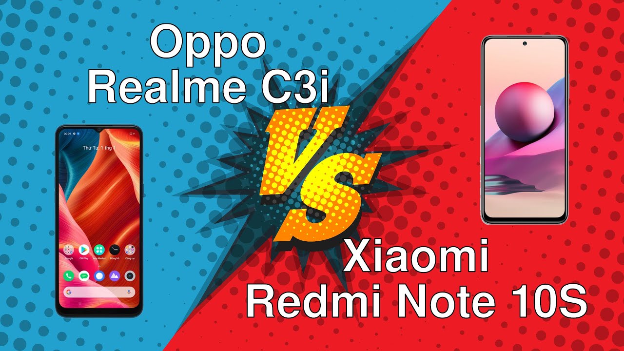 Oppo Realme C3i vs Xiaomi Redmi Note 10S
