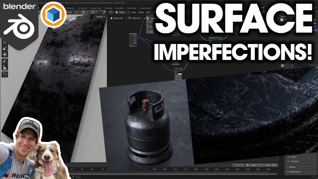 Easy SURFACE IMPERFECTIONS in Blender with Realistic Touch!