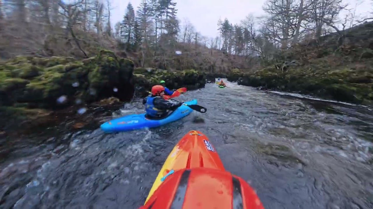Kayaking the River Nith