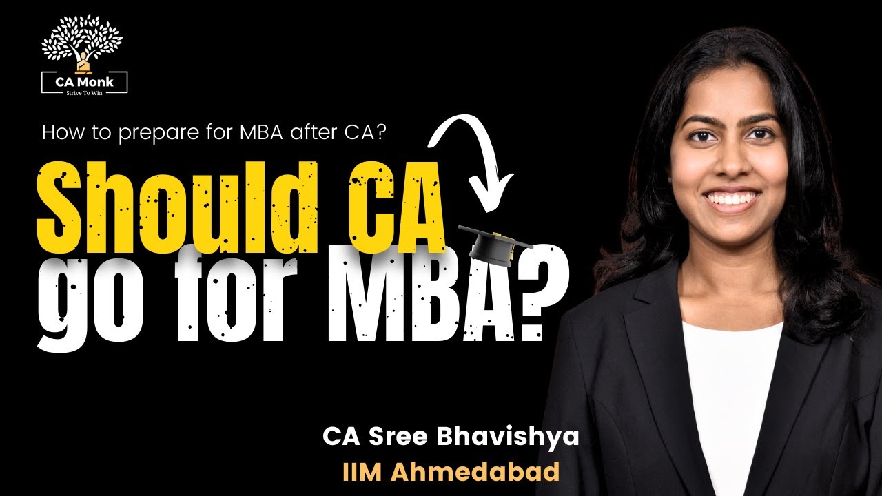 Is MBA after a good choice after CA 🤔?
