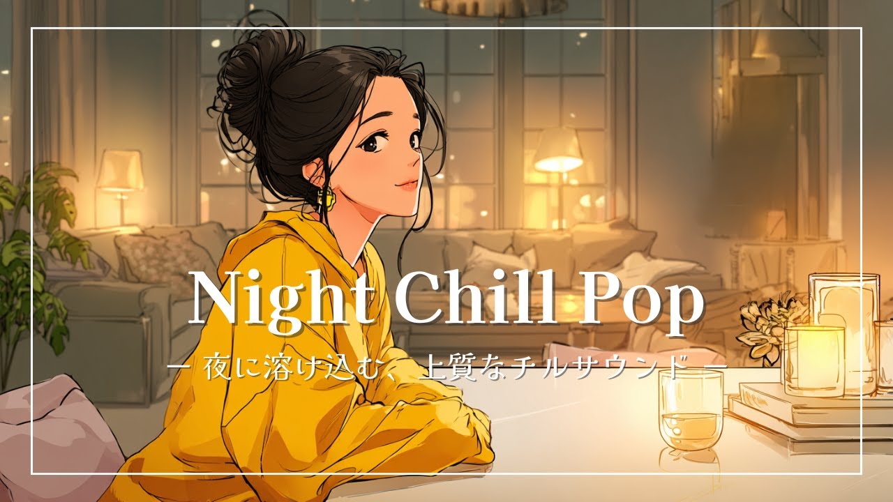 【洋楽playlist】Night Chill Pop | 夜に溶け込む、上質なチルサウンドで過ごす1時間