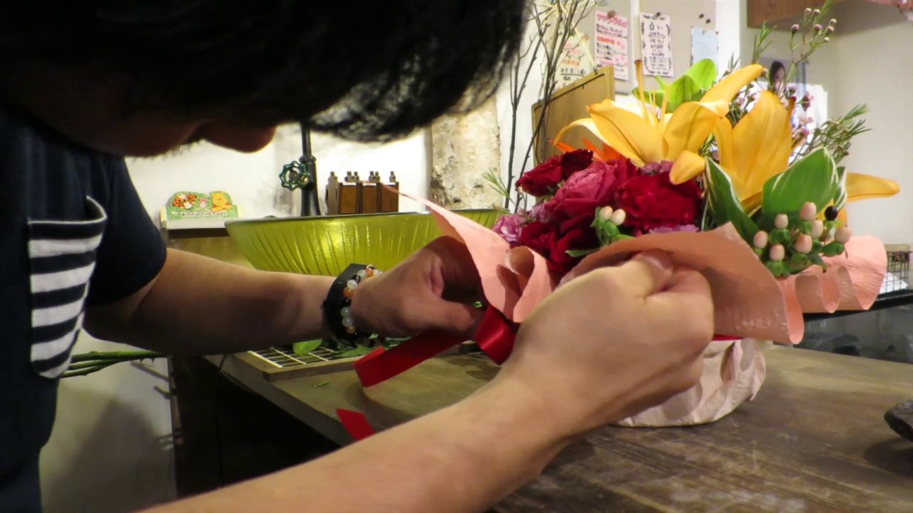 綺麗にできるラッピング方法!?吉祥寺にあるお花屋さん『花心』