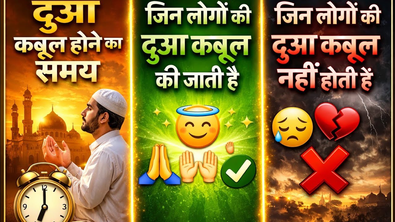Dua Kab Kabul Hoti Hai? 🤲 | Kaun Logon Ki Dua Qubool Hoti Hai?