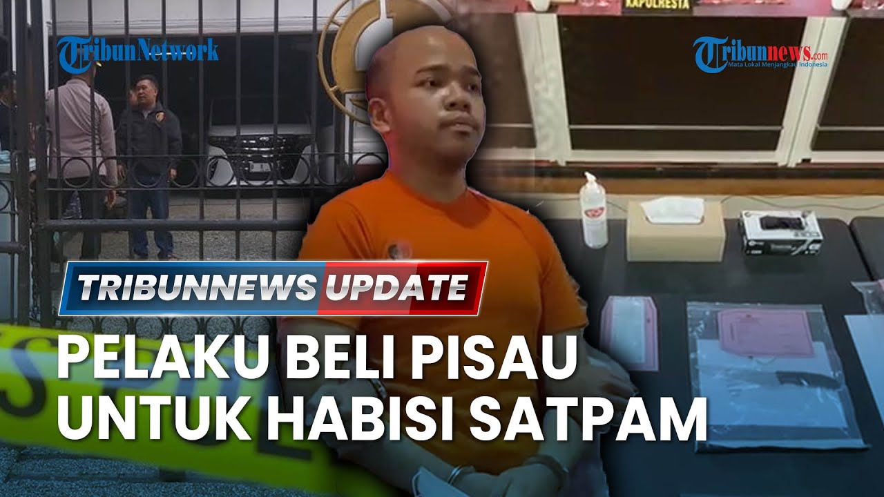 🔴LIVE: Pembunuhan Satpam di Bogor, Pelaku Sengaja Beli Pisau untuk Habisi Korban Septian