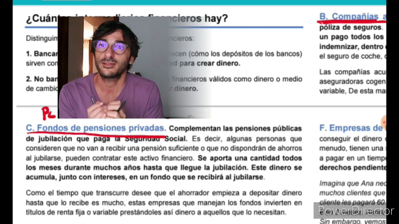 (1° Bachillerato) Los intermediarios financieros no bancarios