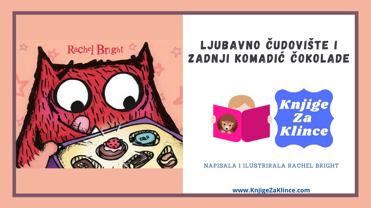 🦔 PRIČE ZA DJECU - Ljubavno Čudovište i Zadnji Komadić Čokolade Bajke Priča o vrijednosti dijeljenja