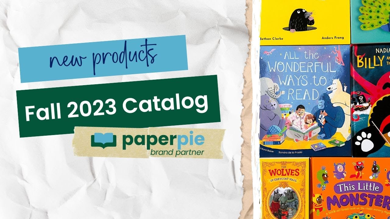 Fall 2023 New Products from PaperPie!