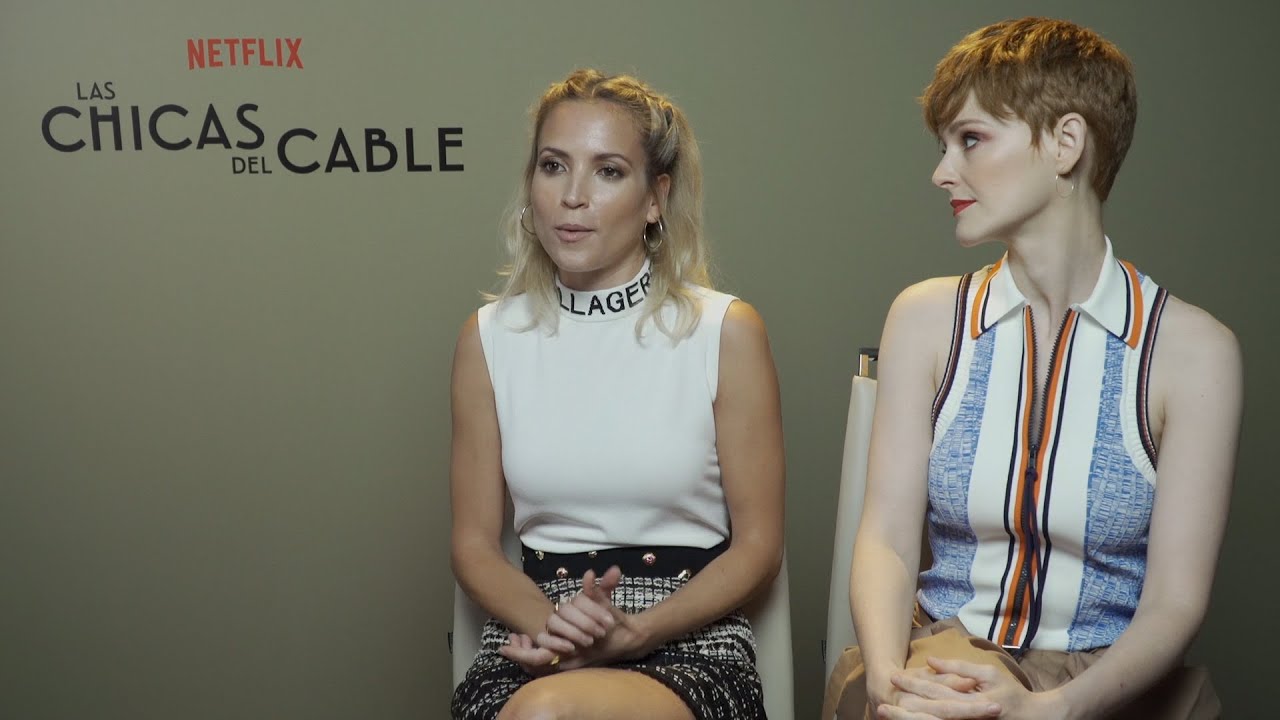 Ana Polvorosa y Ana Fernández presentan 'Las Chicas del Cable'