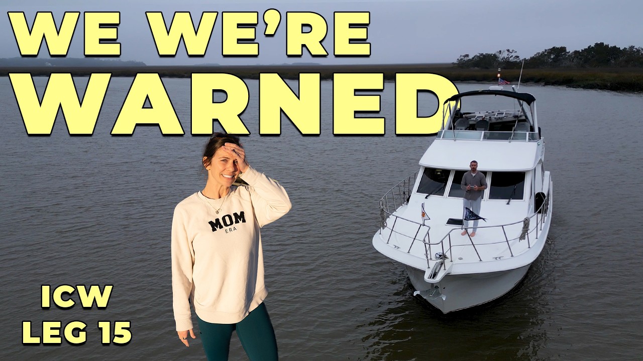 The ICW Crossing Everyone Warned Us About (St. Andrews Sound) -  Leg 15