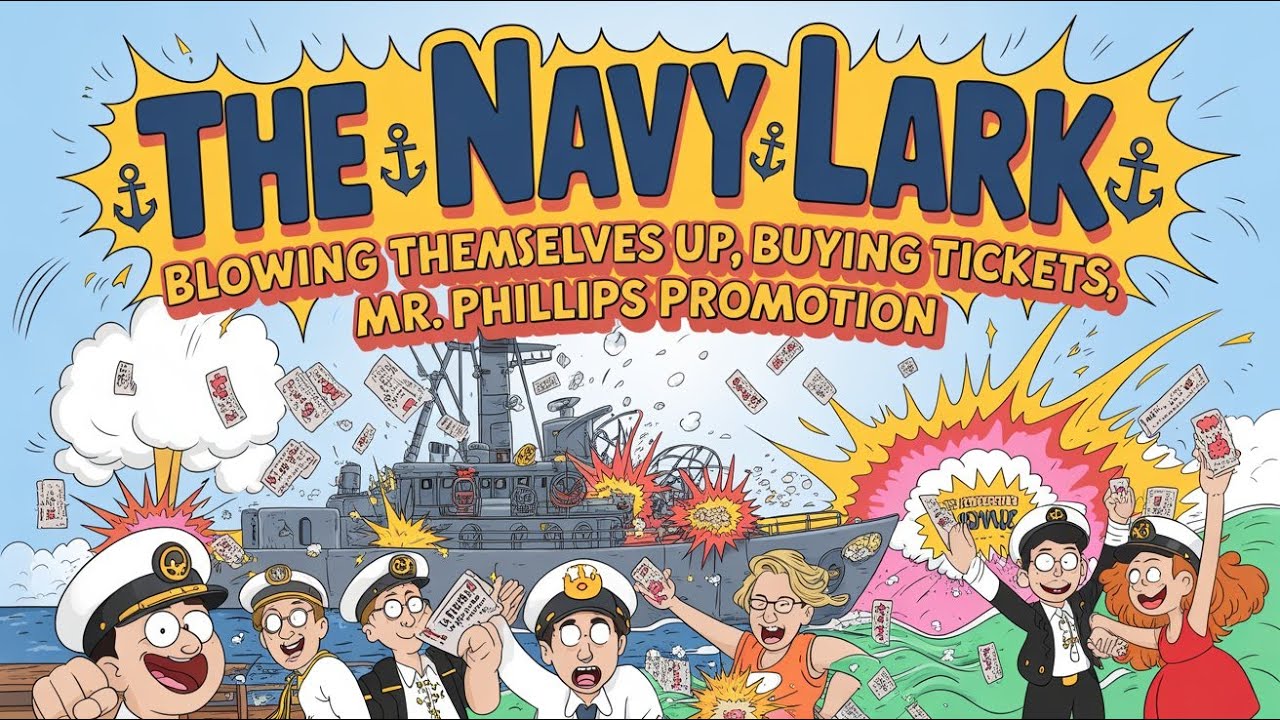 The Navy Lark - Blowing Themselves Up, Buying Tickets, Mr Phillips Promotion | Radio Comedy