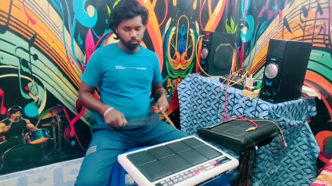 Ghunghru Sath Dholak octapad 20apro patch🥁🥁🥁video shashi B music