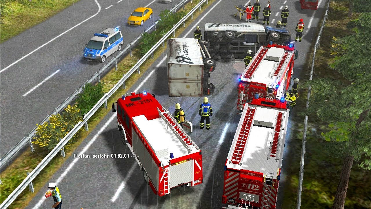 🚚 Schwerer LKW Auffahrunfall ‼ Autobahn Vollsperrung ⚡ Iserlohn Modifikation