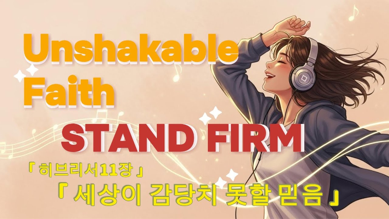 [CCM묵상송] 히브리서 11장#2 세상이 감당치 못할 믿음 (Faith the World Could Not Bear) ｜신나는 락 찬양, 담대함, 믿음, 결단, 회복