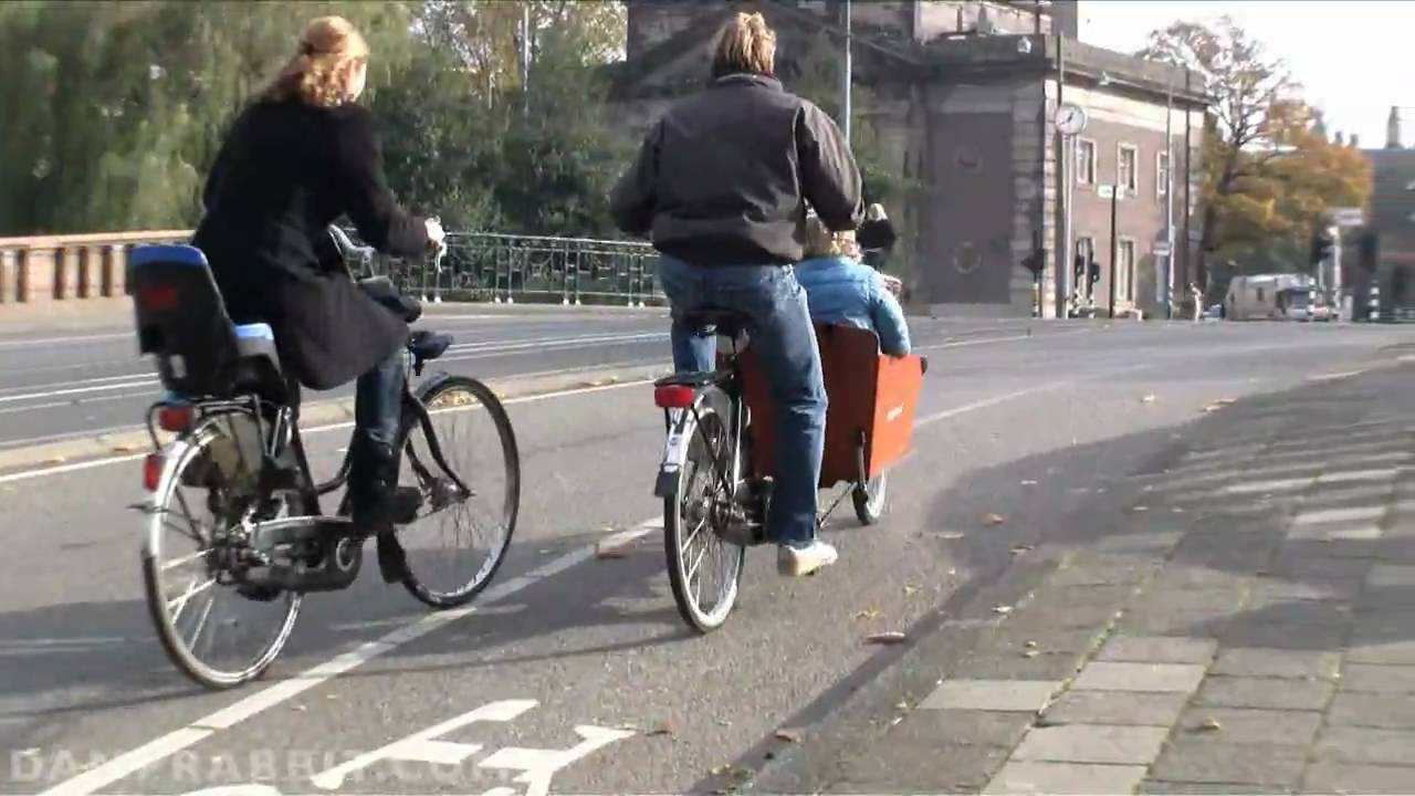 Bicycle Passengers in Amsterdam