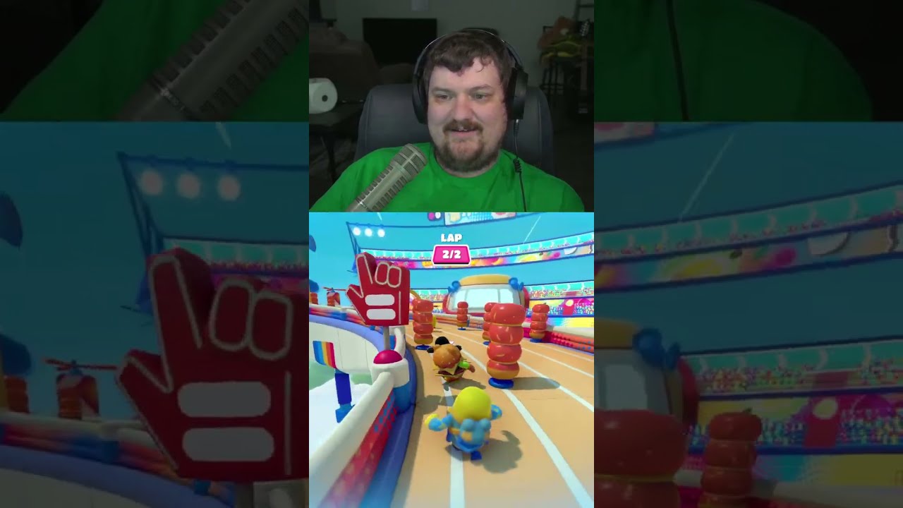 grown man plays baby game