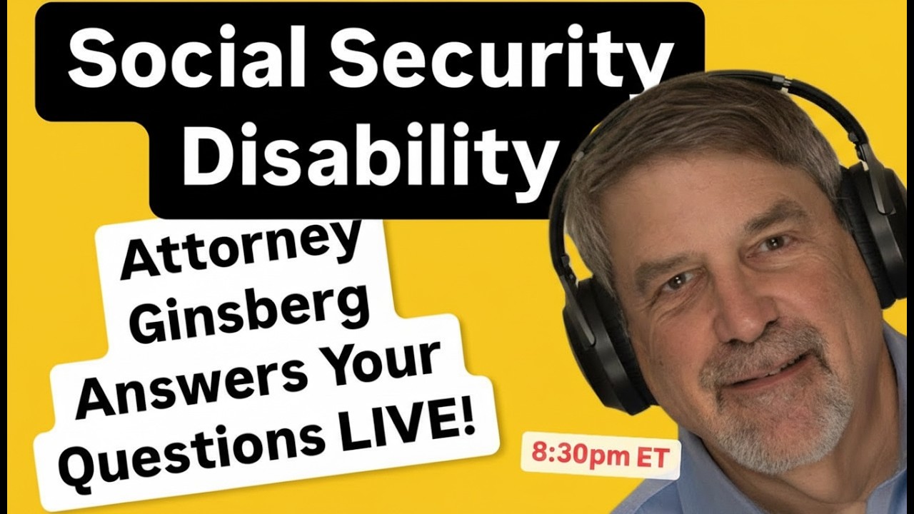 Talking Social Security disability with attorney Jonathan Ginsberg 📱